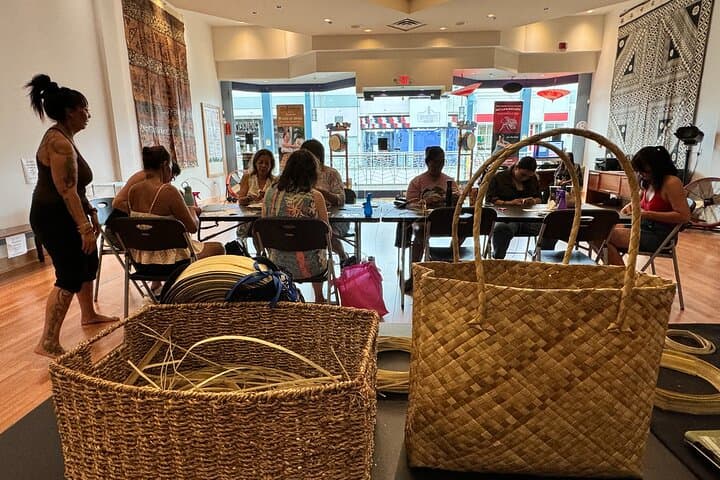 Lauhala Bracelet Weaving Class in Central Maui — Hands-On Hawaiian Craft at Queen Kaʻahumanu Center photo 6