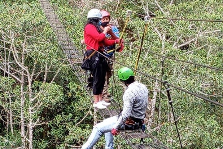 2000m Canopy Zipline Circuit in Baños: Six-Line Adventure Over Canyons photo 5
