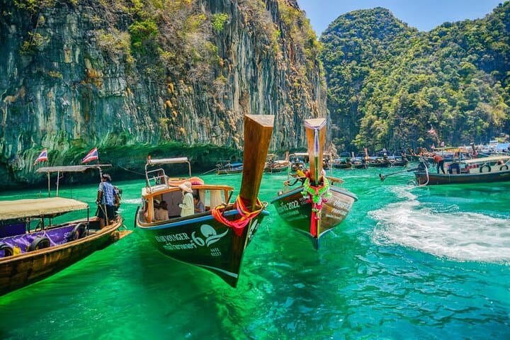 Phi Phi & Krabi 4 Islands Speedboat Sunset Tour — Snorkel Maya Bay & Pileh Lagoon photo 2
