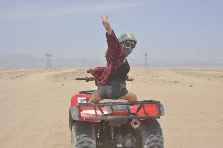 Hurghada Desert ATV Safari: 3-Hour Quad, Bedouin Village & Camel Ride photo 3