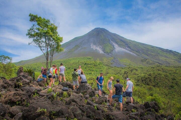 Arenal Volcano Hike: La Fortuna Two-Volcano Trail & Hot Springs