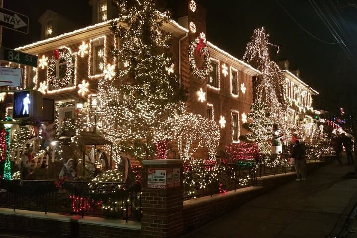 Dyker Heights Christmas Lights Tour and DUMBO Evening Stroll