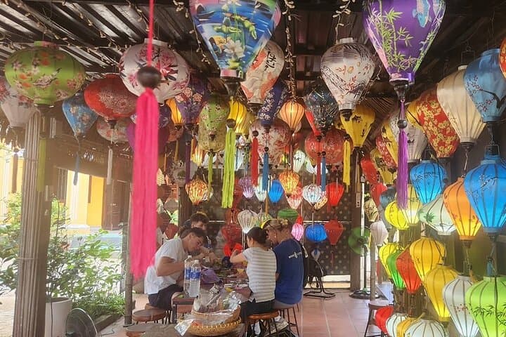 Lantern Making, Basket Boat & Buffalo Ride in Hoi An: Tra Que Village Experience