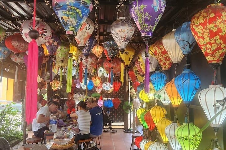 Lantern Making, Basket Boat & Buffalo Ride in Hoi An: Tra Que Village Experience photo 6