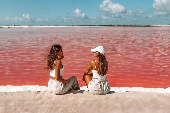 Las Coloradas Pink Lakes & Río Lagartos Wildlife Tour from Cancún photo 1