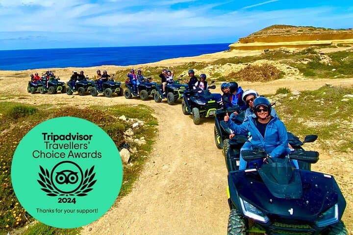 Gozo Quad Bike Day Tour: All-Inclusive Adventure with Blue Lagoon Boat Trip photo 3
