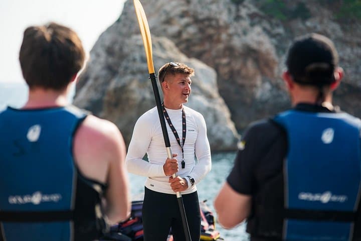 Dubrovnik Sunset Kayak and Snorkel Tour with Wine — 2–3 Hour Coastal Paddle photo 4