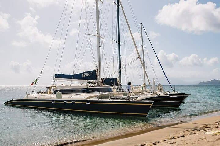 Leisure Full-Day Catamaran: Snorkel, Nevis Beach & Open Bar from St. Kitts photo 5