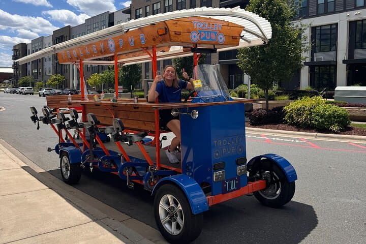 Charlotte South End Trolley Pub Tour: Pedal-Powered Brewery Crawl photo 4