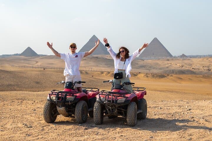 Giza Pyramids Day Tour: Camel Ride, Sphinx, and ATV Adventure photo 2
