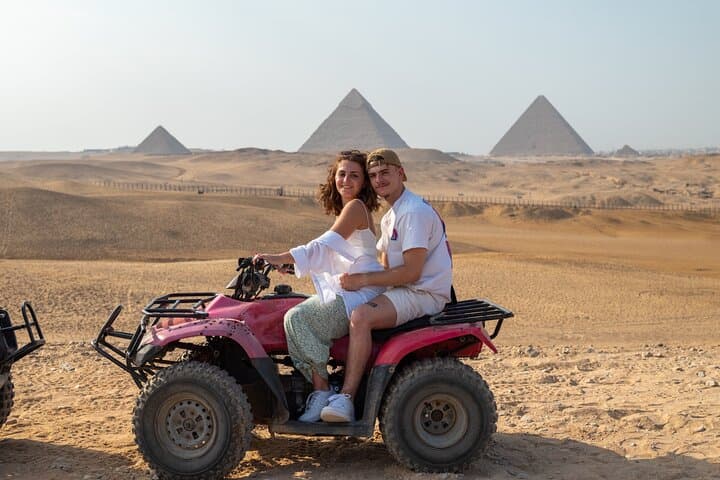 Giza Pyramids Day Tour: Camel Ride, Sphinx, and ATV Adventure photo 3