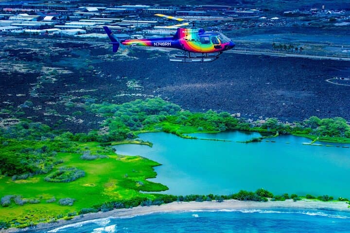 Soar Above Kona Coast and Hualalai Volcano: A 60-Minute Helicopter Adventure photo 6