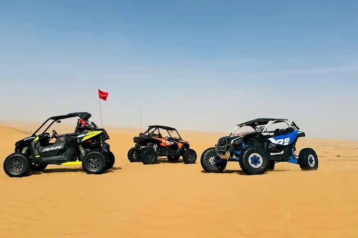 Dubai Desert Buggy Safari with BBQ Dinner & Live Shows