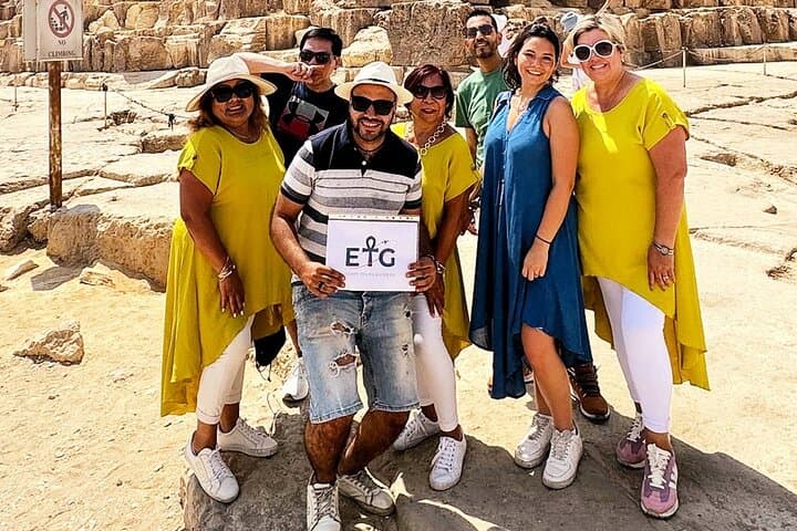 Giza Pyramids & Great Sphinx Private Tour — Camel Ride and Saqqara Highlights photo 3