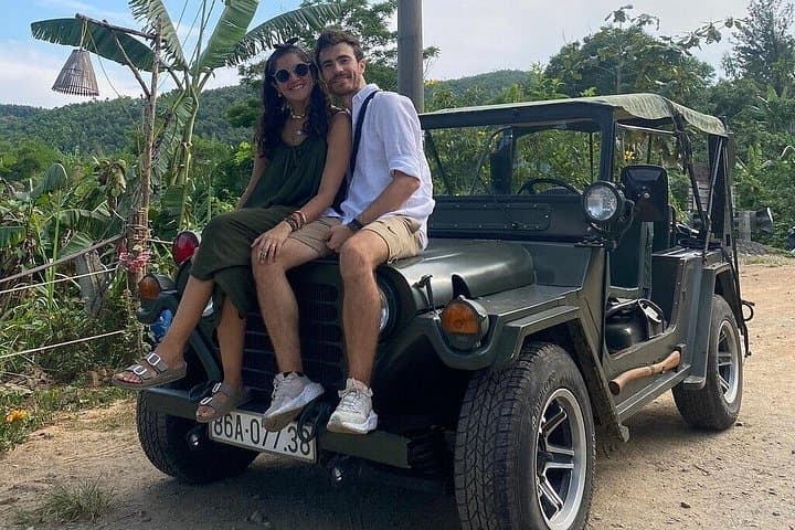 Hue to Hoi An Jeep via Hai Van Pass – Private Scenic Transfer with Lang Co, Marble Mountains & Lagoon photo 2