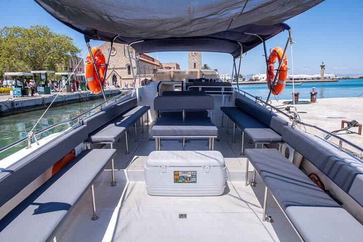 Swim and Snorkel the Kallithea Caves: Shared Boat Tour from Rhodes photo 6