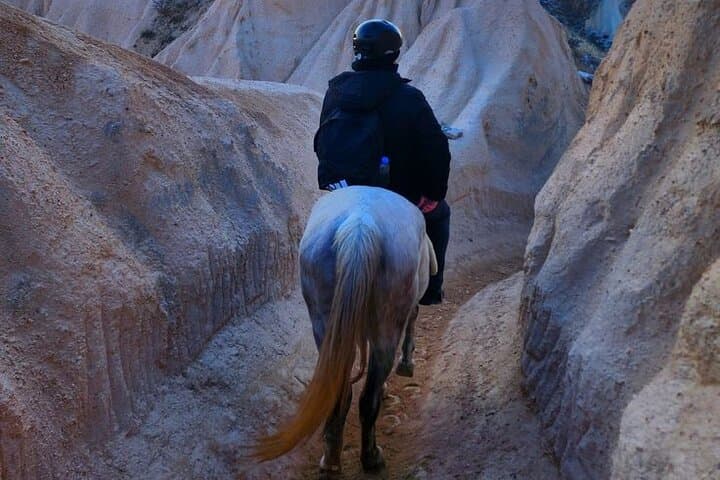 Sunset Horse Riding in Cappadocia — Ride Rose & Red Valleys with Balloon Views photo 5