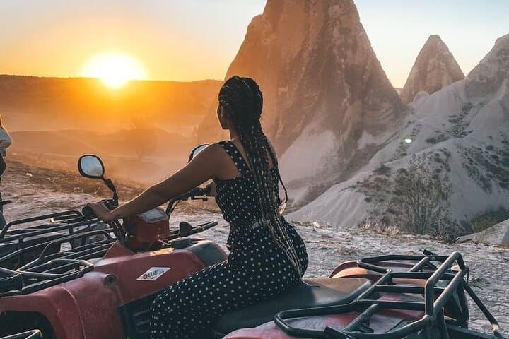 Sunset ATV Quad Ride Through Cappadocia's Red, Rose & Love Valleys