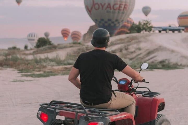 Sunset ATV Quad Ride Through Cappadocia's Red, Rose & Love Valleys photo 4