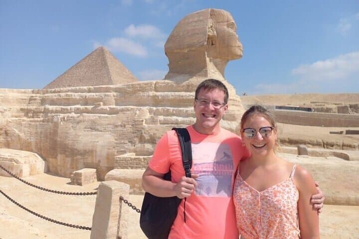 Private Giza Pyramids Tour: Sphinx, Camel Ride, Lunch & Panoramic View photo 3