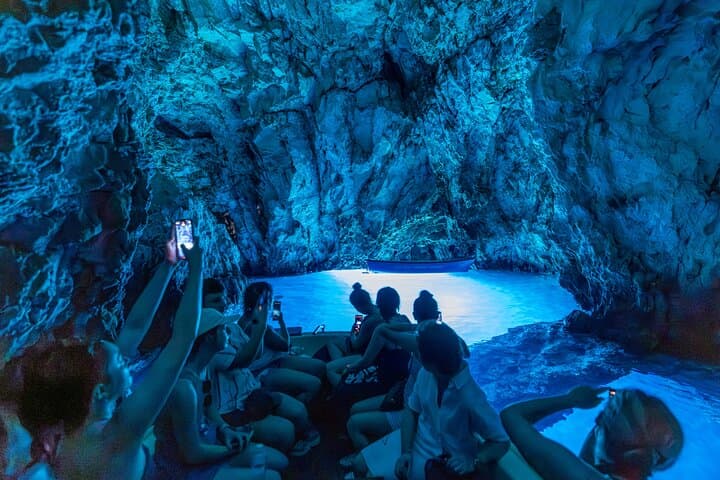 Blue Cave, Vis & Hvar Speedboat Day Tour from Split or Trogir