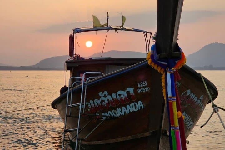 Phuket Private Longtail Sunset Cruise to Panak & Hong Islands