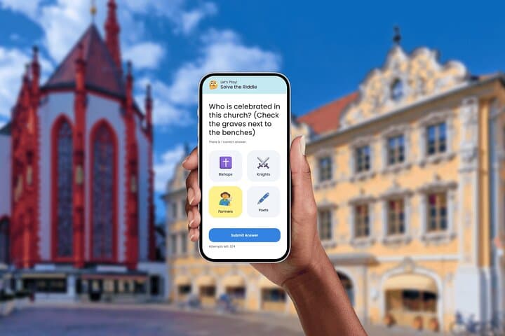 Würzburg Self-Guided Historical Walking Tour — Audio Riddles from Alte Mainbrücke to Juliuspromenade