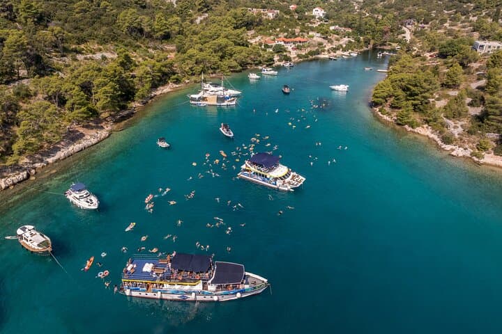 Split Blue Lagoon, Čiovo & Šolta Day Cruise with Lunch and Drinks