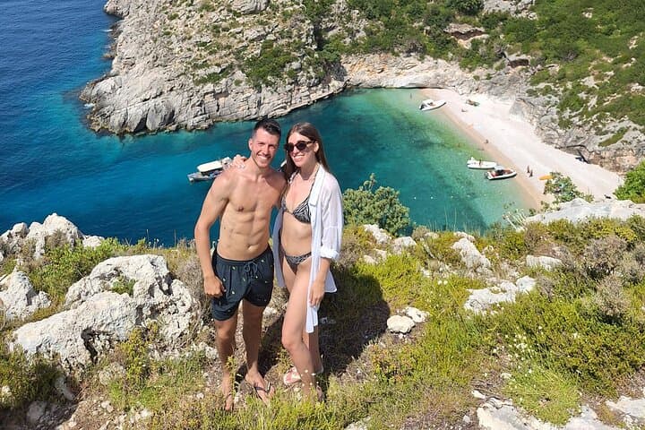 Speedboat to Grama Bay: Full-Day Karaburun Coast Adventure from Vlora