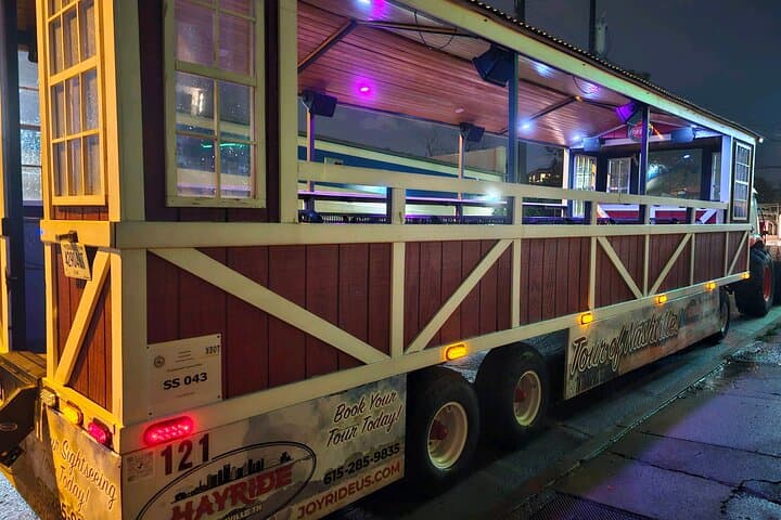 Nashville Nighttime Hayride: 90-Min Tractor Tour of Broadway, Riverfront & Music Row photo 3