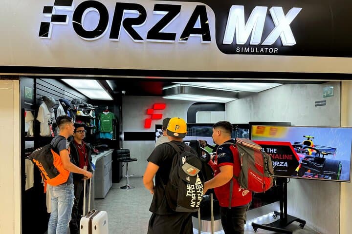 Professional Racing Simulator at Cancun Airport — Full-Motion Sim Racing Experience photo 6