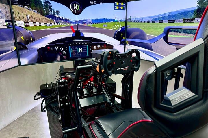 Professional Racing Simulator at Cancun Airport — Full-Motion Sim Racing Experience photo 3