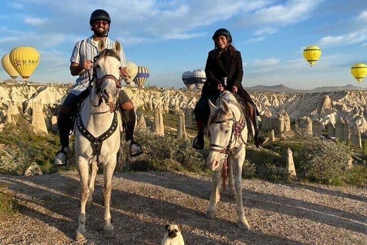 Sunrise and Sunset Horseback Ride Through Cappadocia's Fairy Chimneys photo 2