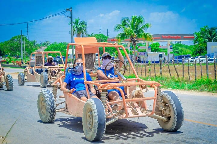 Punta Cana Buggy Tour to Macao Beach & Natural Cave — 4-Hour Adventure