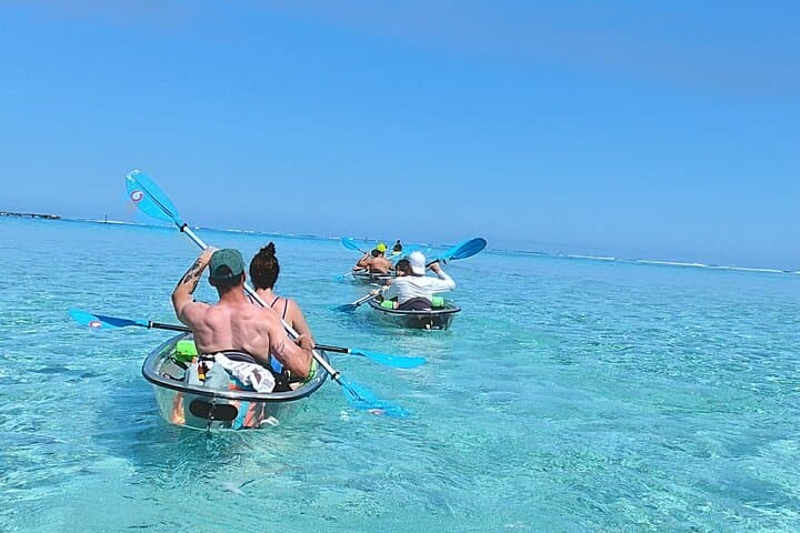 Eco Kayak Excursion in Moorea Lagoon — Swim with Rays, Turtles & Snorkel Coral Gardens photo 3