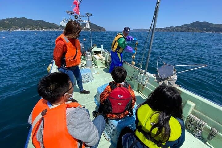 Sanriku Geopark Fishing Industry Field Trip — Otsuchi Bay Boat Tour & Seafood Culture