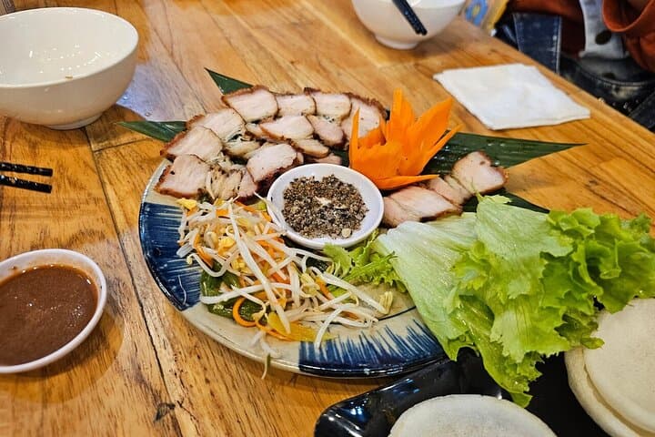 Hoi An Vespa Food Tour: Night Street-Food Ride & Thu Bon Lantern Cruise photo 3