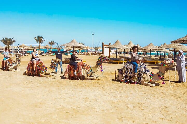 Hurghada Desert Camel Ride and Bedouin-Guided Sunset Safari photo 5