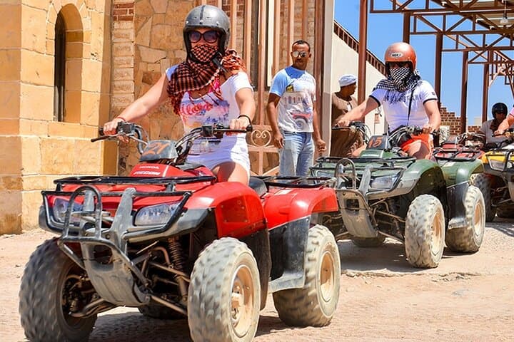 Sunset Dunes: Hurghada Quad Bike & Bedouin Camel Experience photo 2