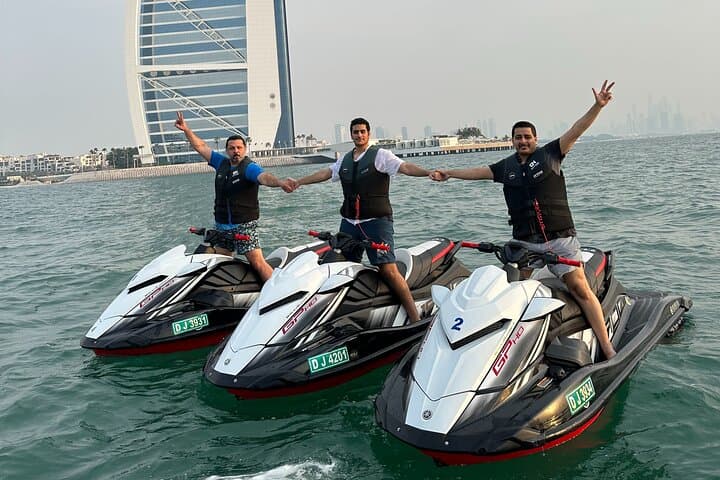 Jet Ski to Burj Al Arab: 30-Minute Yamaha GP1900R Ride in Dubai photo 2