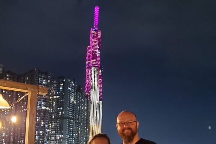 Saigon After Dark: Private Jeep Street-Food Tour and Rooftop Bar photo 2