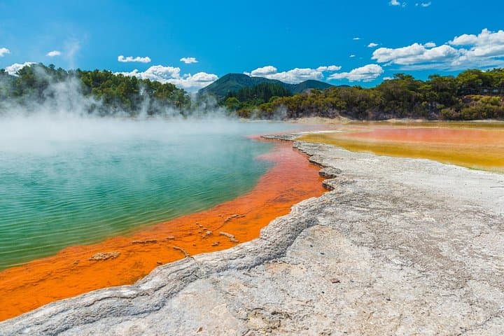 Rotorua Private Tour: Wai-O-Tapu Thermal Wonderland, Redwood Forest Walk & Polynesian Spa
