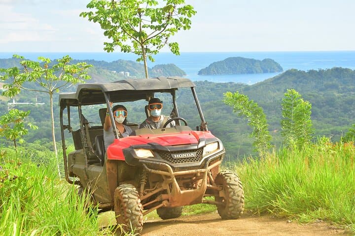 Tarcoles Buggy & Crocodile Safari: Jungle ATVs and River Boat Tour from Puntarenas