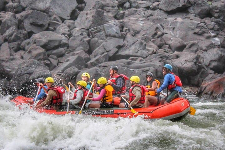 Overnight Zambezi Rafting, Camping & Fishing in Batoka Gorge