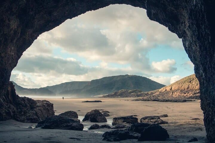 Auckland Natural Caves and Tunnels Private Tour — Rangitoto Caves, Piha & Cave Dining
