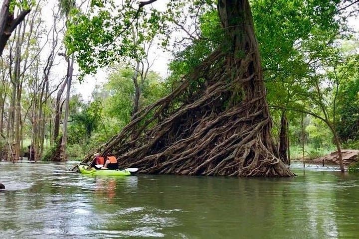Canoeing the Mekong at Stung Treng: Koh Ker Temples & Koh Han Island Overnight
