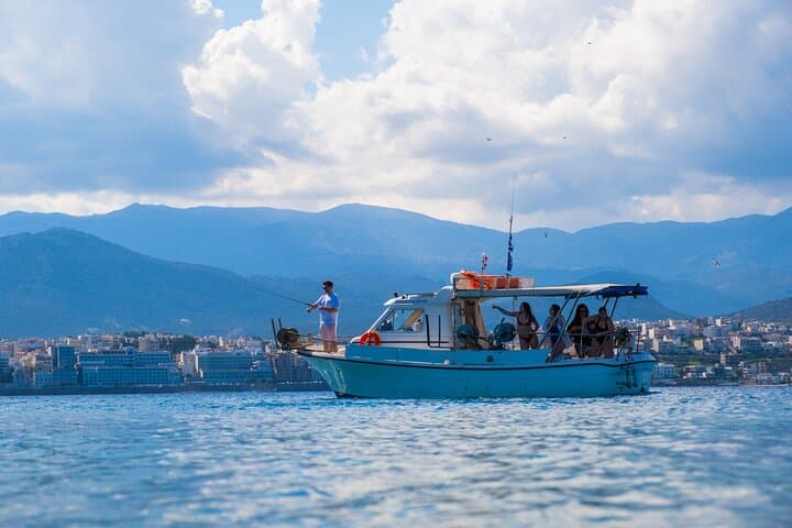 Half-Day Fishing and Sightseeing Cruise in Agios Nikolaos, Crete photo 1
