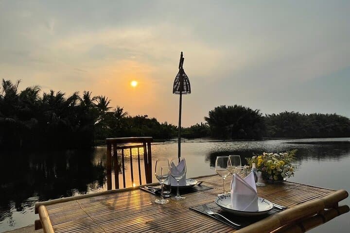 Romantic Bamboo Raft Dinner on the Do River — Hoi An Sunset Experience photo 6
