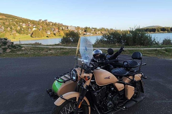 Vintage Sidecar Ride Through Auvergne Volcanoes and Lakes photo 5