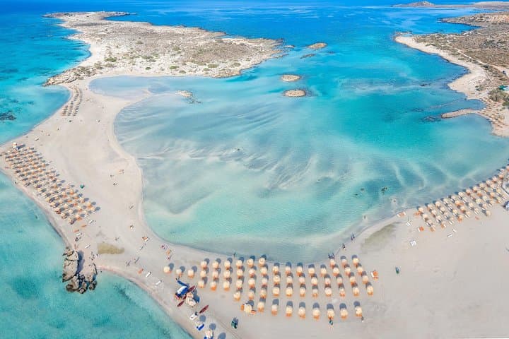 Elafonissi Beach Day Trip — Crete’s Pink-Sand Lagoon and White Mountains Drive